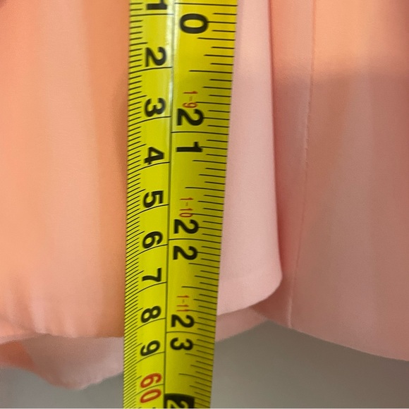 REVOLVE LINE & DOT Boho Silky Wrap Blouse in Blush Pink - Size Small - Picture 12 of 13